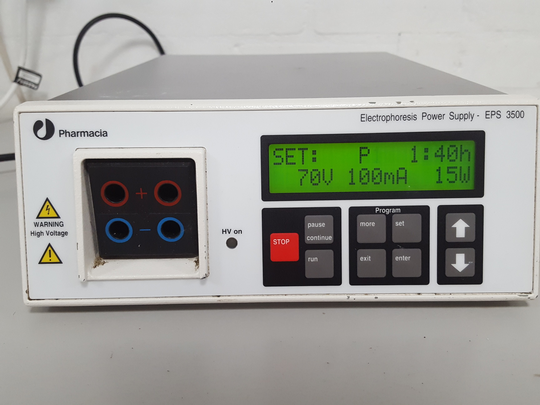 Image of Pharmacia LKB EPS 3500 Electrophoresis Power Supply - Lab