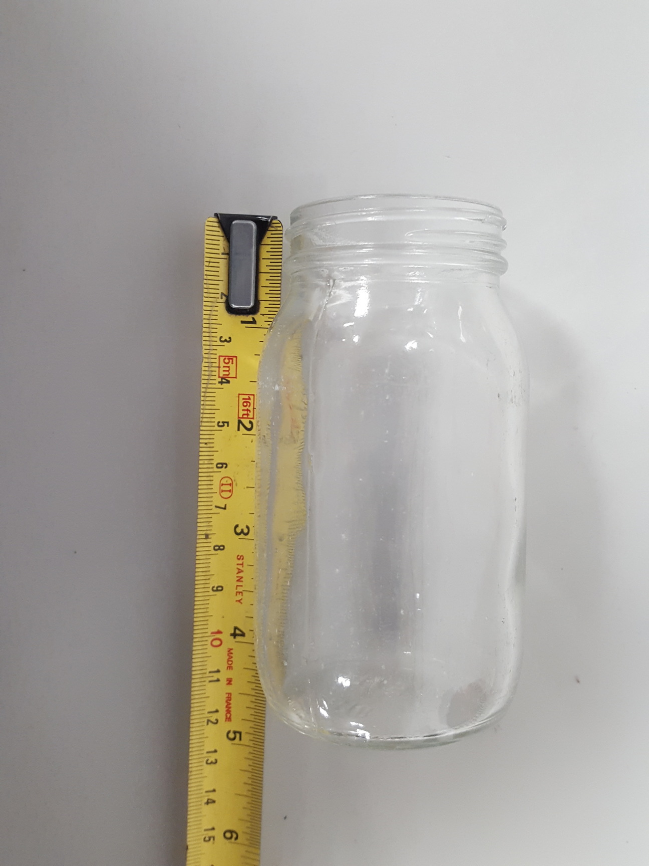 Lot of 161 Glass Jars (175 ml) No Lids Lab Glassware