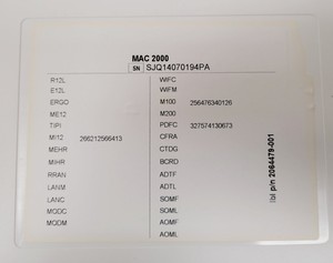 Thumbnail image of GE MAC 2000 ECG Analysis System With Broken LCD