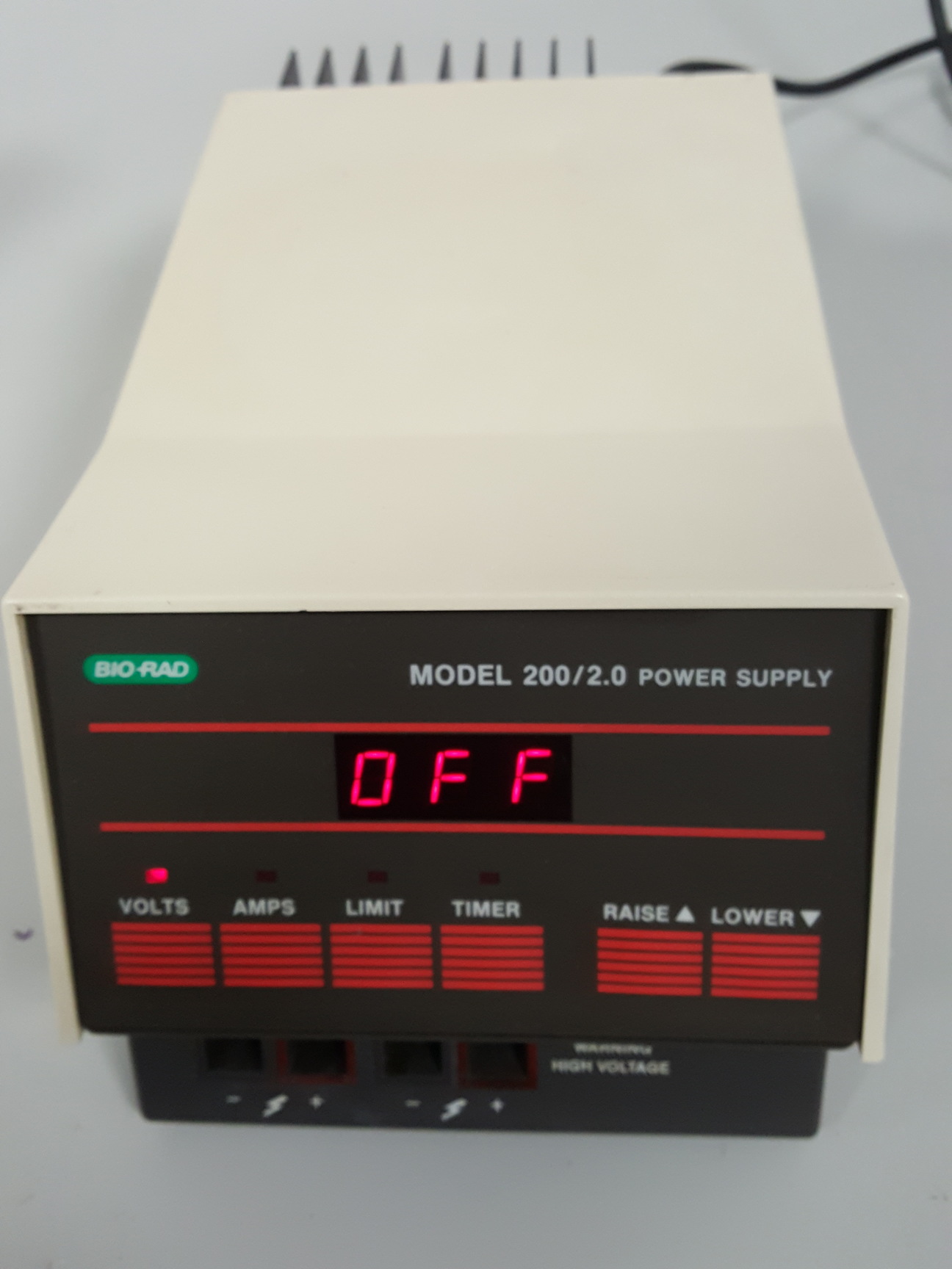 Image of Bio-Rad Model 200/2.0 Power Supply Lab