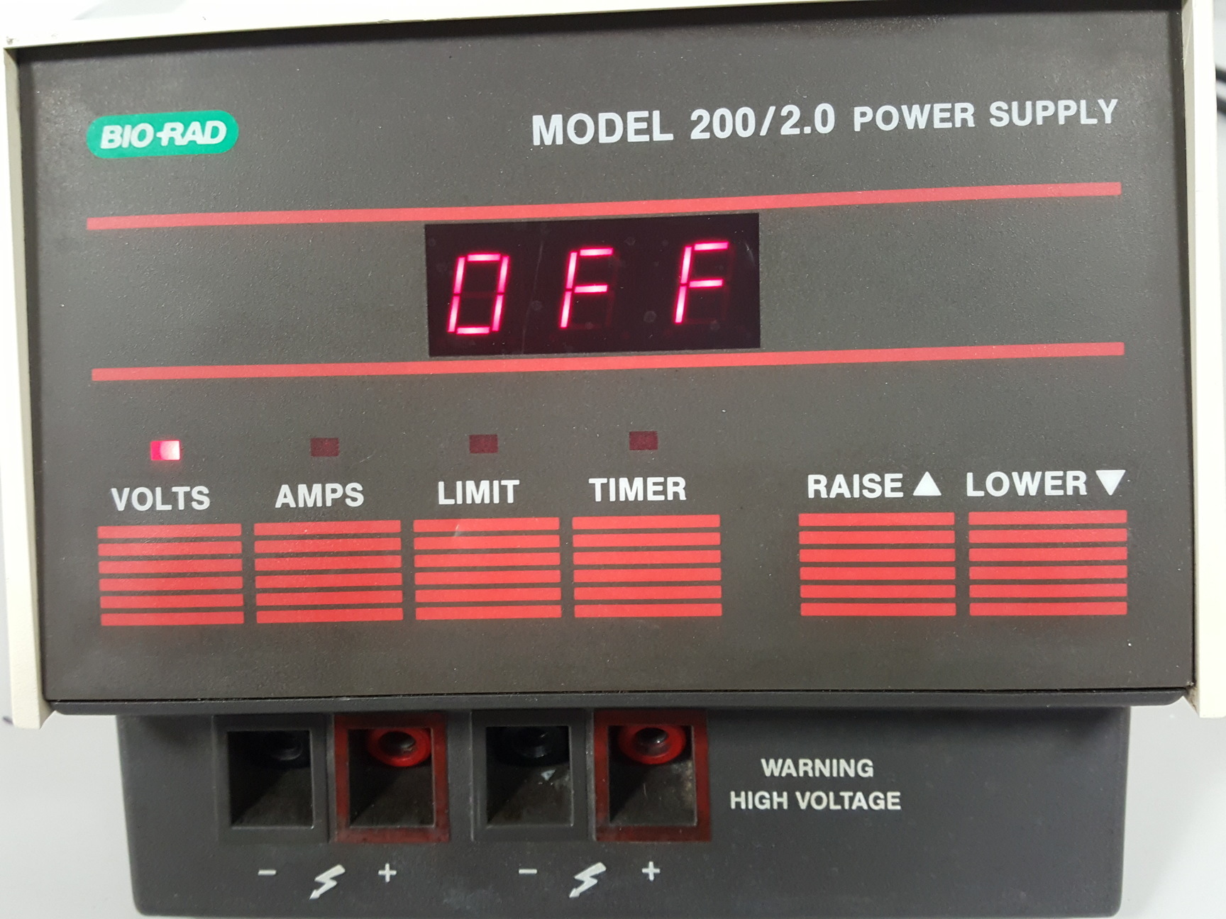Image of Bio-Rad Model 200/2.0 Power Supply Lab