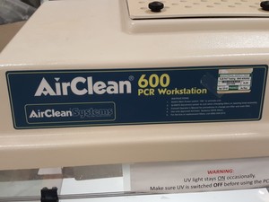 Thumbnail image of Airclean 600 AC632LFUVC PCR Workstation Lab 