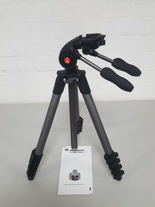 Thumbnail image of Manfrotto MKCOMPACTADV-BK Compact Advanced Aluminum Camera Tripod 