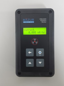 Thumbnail image of Mazur Instruments PRM-9000 Geiger Counter and Nuclear Radiation Monitor