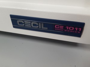 Thumbnail image of Cecil CE1011 UV/Vis Low Cost UV VIS Spectrophotometer Lab Equipment