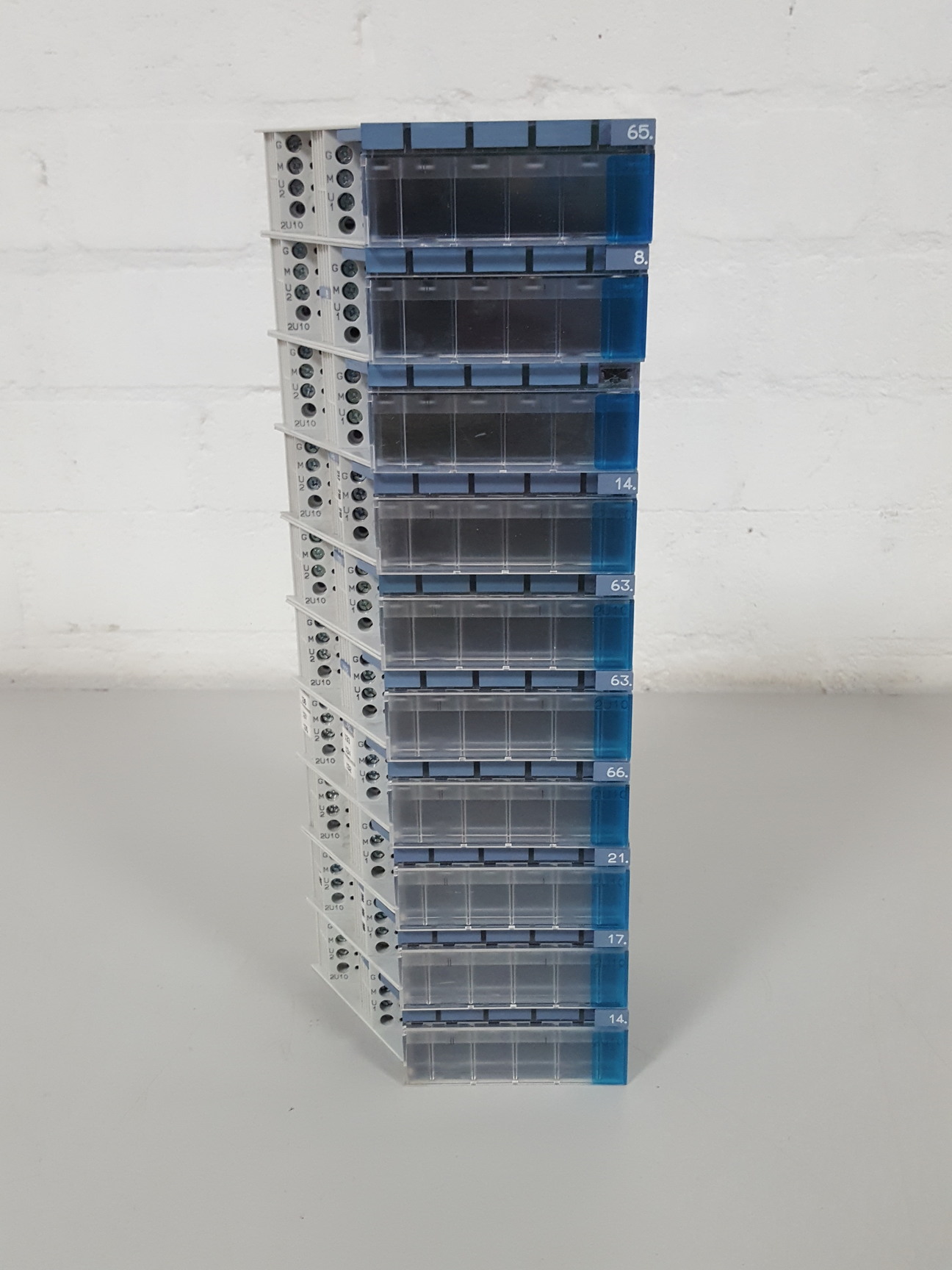 Image of 10x Siemens PTM1.2U10 Switching Control Gear Measured Valve Module