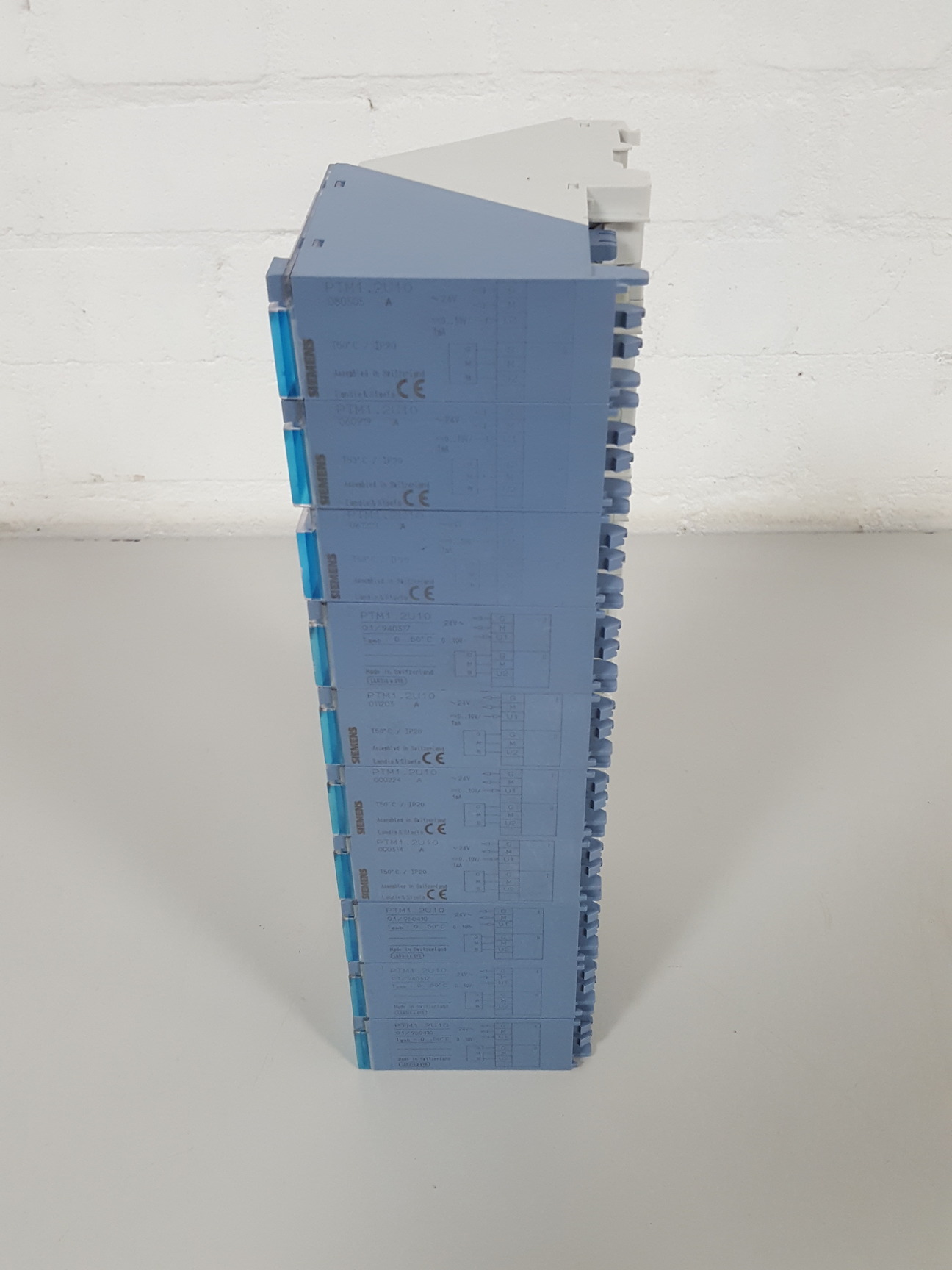 Image of 10x Siemens PTM1.2U10 Switching Control Gear Measured Valve Module