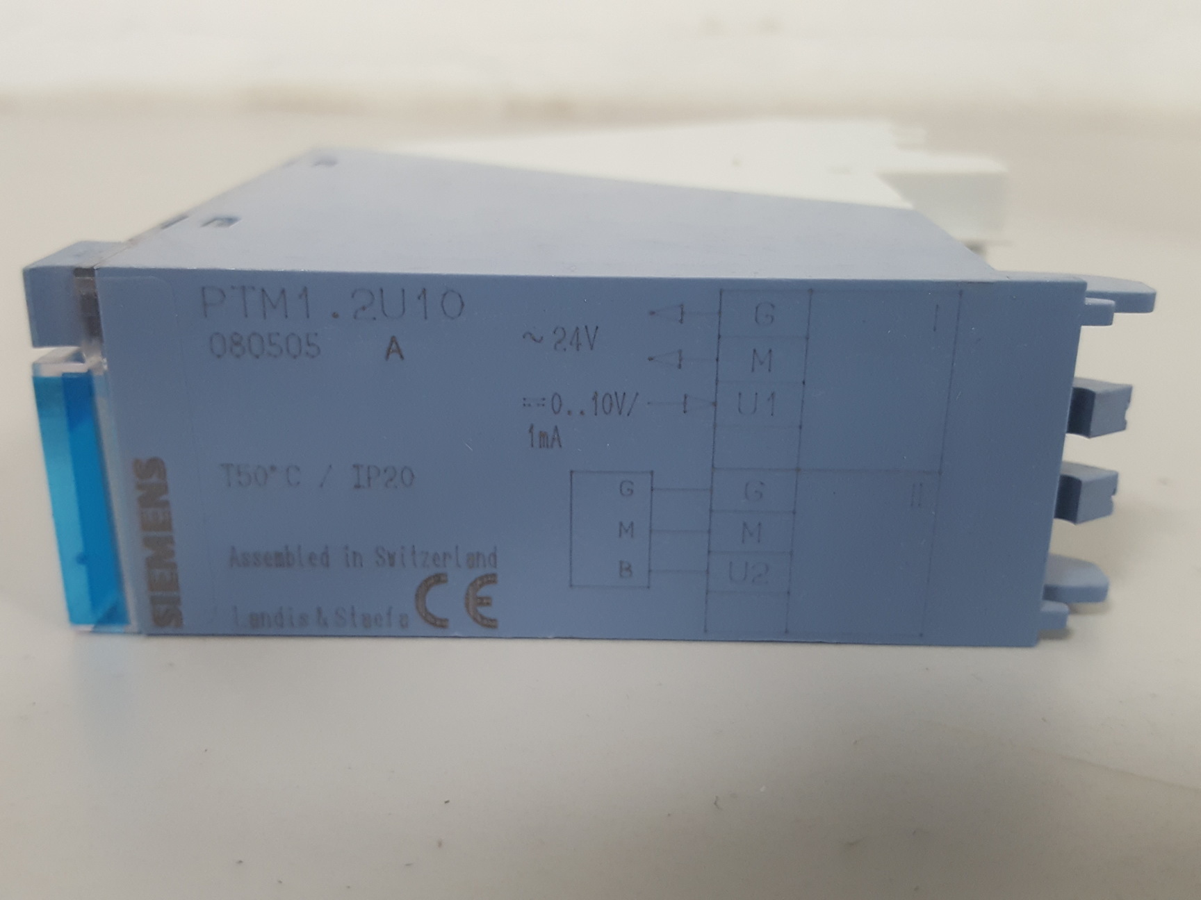 Image of 10x Siemens PTM1.2U10 Switching Control Gear Measured Valve Module