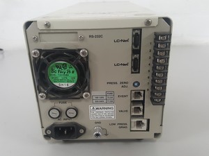 Thumbnail image of Jasco UV-1575 Detector, PU1585 HPLC Pump, MX-2080-32 Mixer, DG-1580-54 Degasser