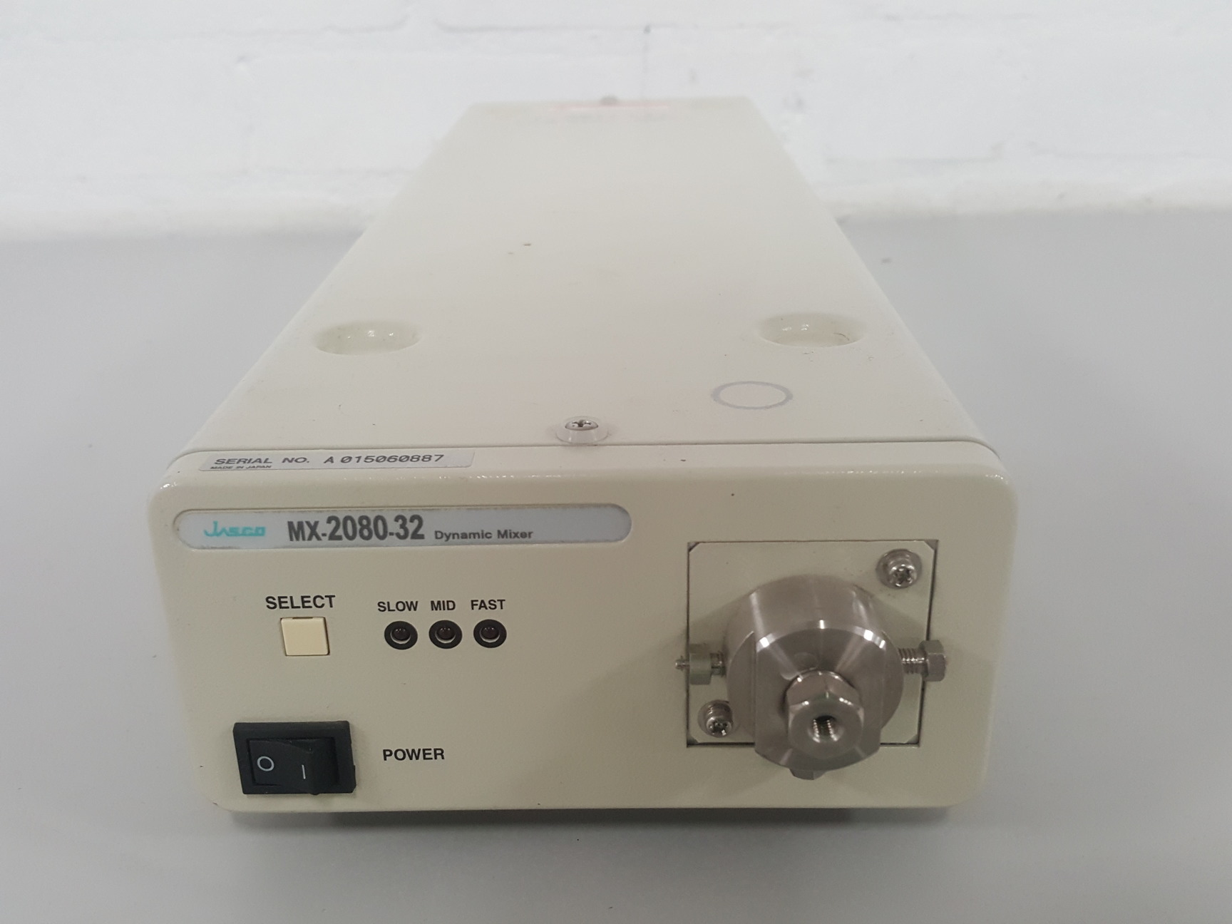 Image of Jasco UV-1575 Detector, PU1585 HPLC Pump, MX-2080-32 Mixer, DG-1580-54 Degasser