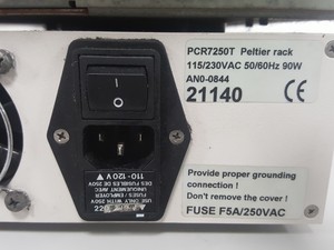 Thumbnail image of Hitachi Transgenomic PCR7250T Peltier Cooler With Other Multiple Lab Equipment
