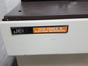 Thumbnail image of JEOL JEM-1200EXII Electron Microscope TEM, Magnets, Compressor, Power Supply Lab