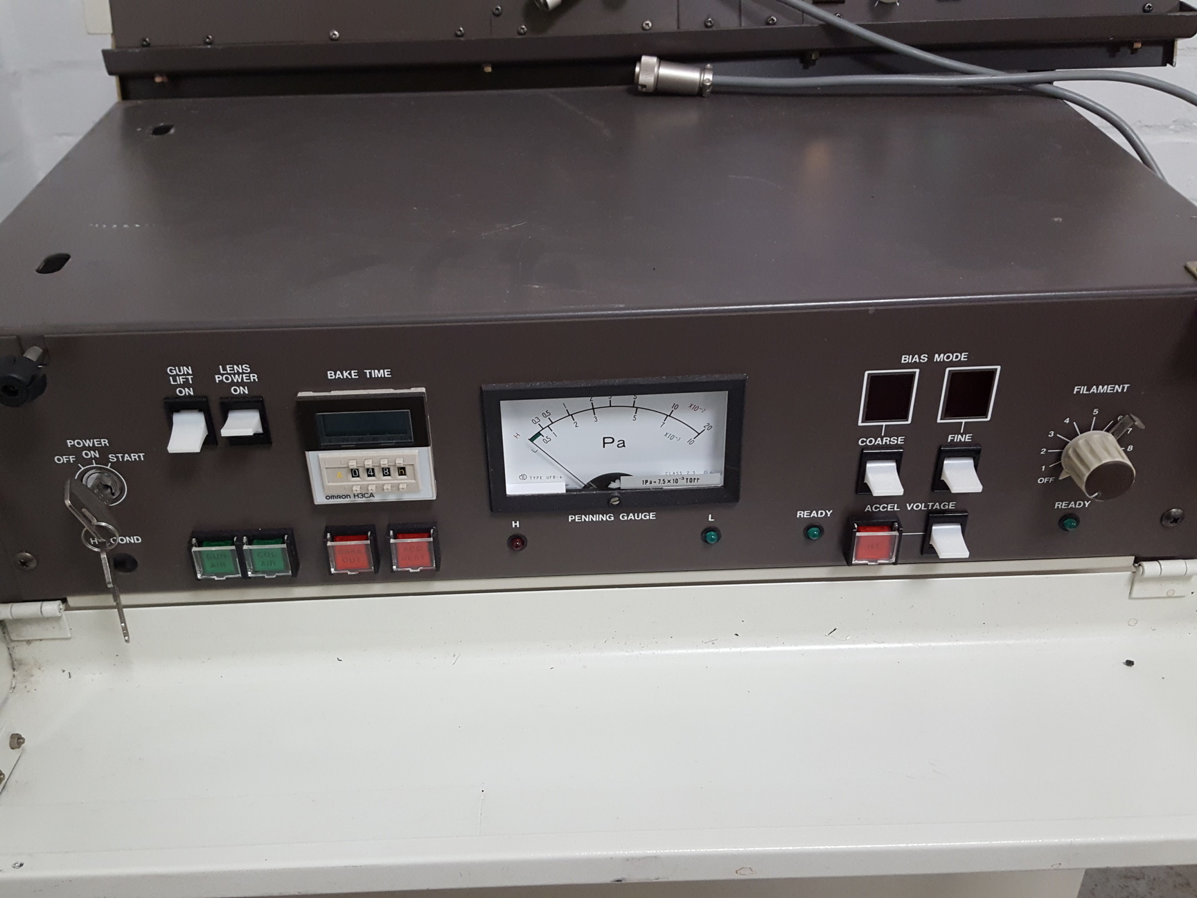 Image of JEOL JEM-1200EXII Electron Microscope TEM, Magnets, Compressor, Power Supply Lab