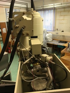Thumbnail image of JEOL JEM-1200EXII Electron Microscope TEM, Magnets, Compressor, Power Supply Lab