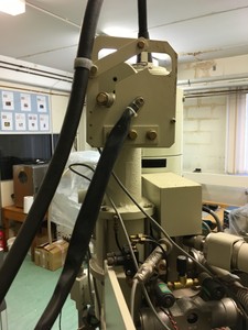 Thumbnail image of JEOL JEM-1200EXII Electron Microscope TEM, Magnets, Compressor, Power Supply Lab