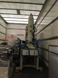 Thumbnail image of JEOL JEM-1200EXII Electron Microscope TEM, Magnets, Compressor, Power Supply Lab