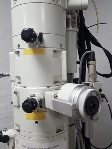 Thumbnail image of JEOL JEM-1200EXII Electron Microscope TEM, Magnets, Compressor, Power Supply Lab