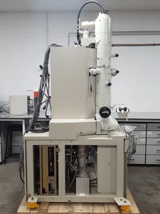 Thumbnail image of JEOL JEM-1200EXII Electron Microscope TEM, Magnets, Compressor, Power Supply Lab