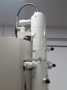 Thumbnail image of JEOL JEM-1200EXII Electron Microscope TEM, Magnets, Compressor, Power Supply Lab