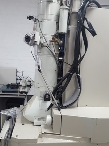 Thumbnail image of JEOL JEM-1200EXII Electron Microscope TEM, Magnets, Compressor, Power Supply Lab