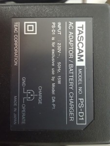 Thumbnail image of 2x Tascam PS-D1 AC Adapter / Battery Charger Units