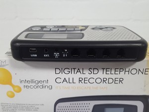 Thumbnail image of Intelligent Recording Digital SD Telephone Call Recorder