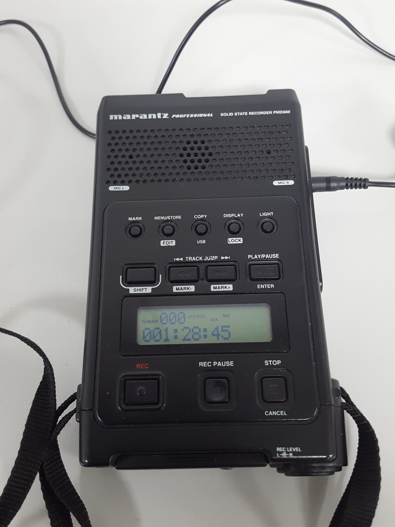 Image of Marantz Professional PMD660 Portable Compact Flash Digital Recorder