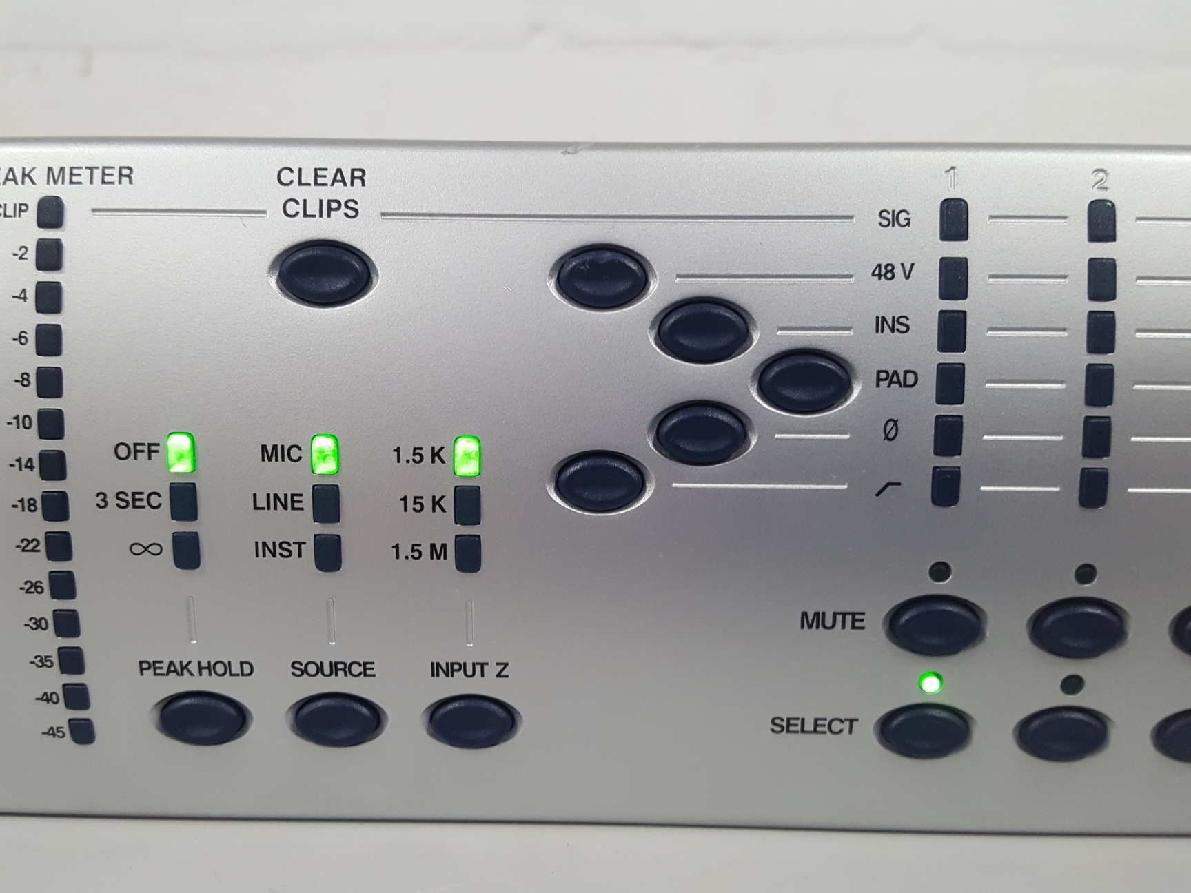 Image of Digidesign 9100-2934-01 PRE 8-Channel Mic Preamp / Pre Amplifier 19" 2U