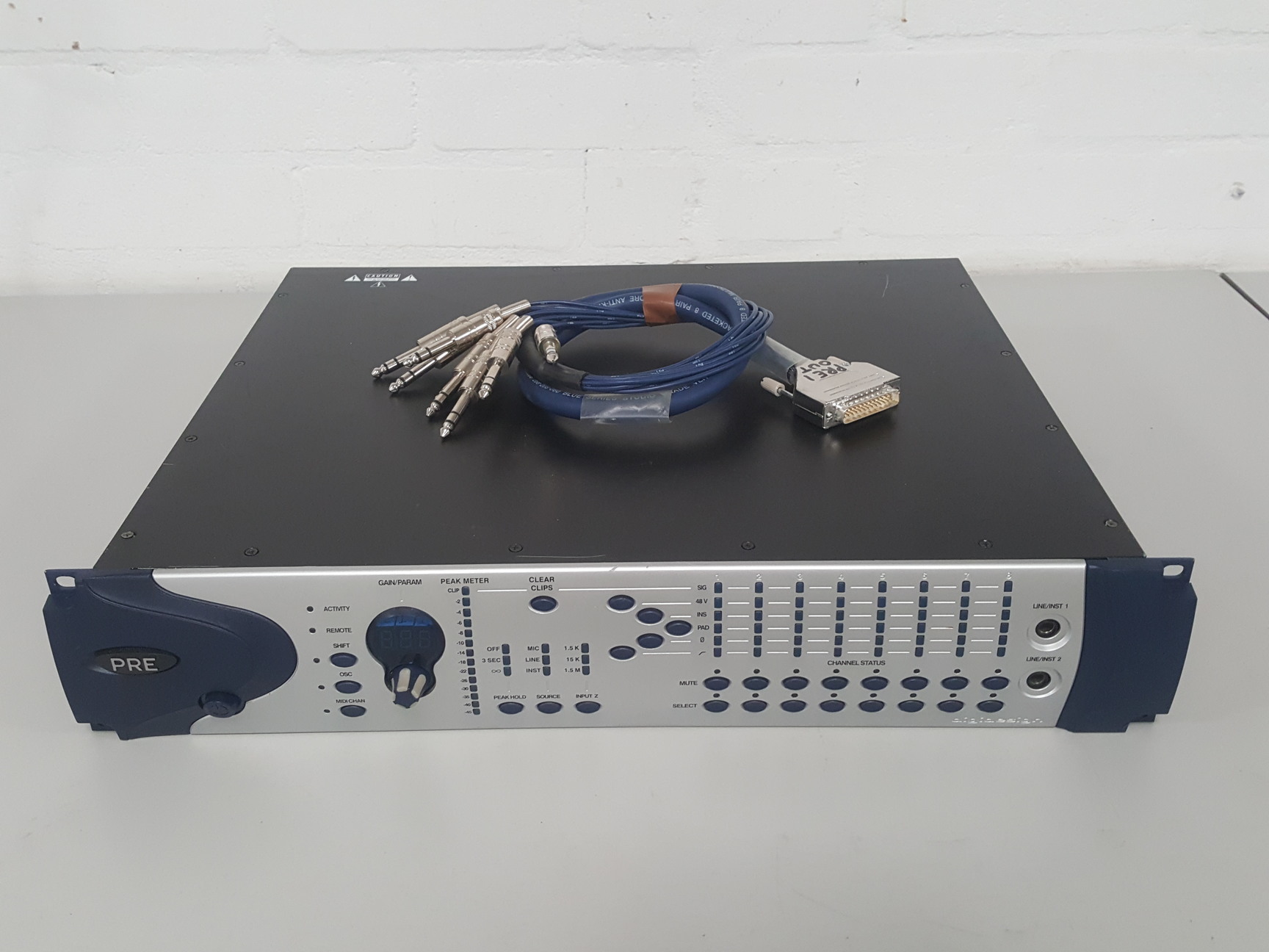 Image of Digidesign 9100-2934-01 PRE 8-Channel Mic Preamp / Pre Amplifier 19" 2U