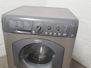 Thumbnail image of Hotpoint HE8L493 Washing Machine 8kg Silver