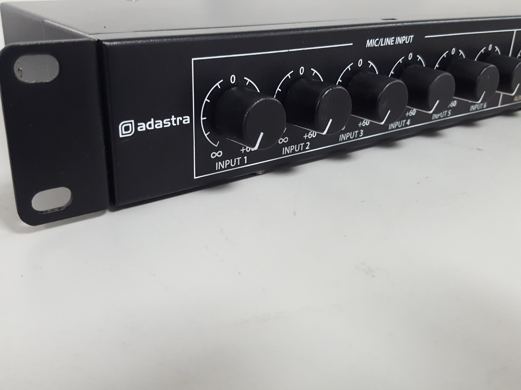 Image of Adastra Ml622 8 Channel - 1U Rack Mounted Mixer