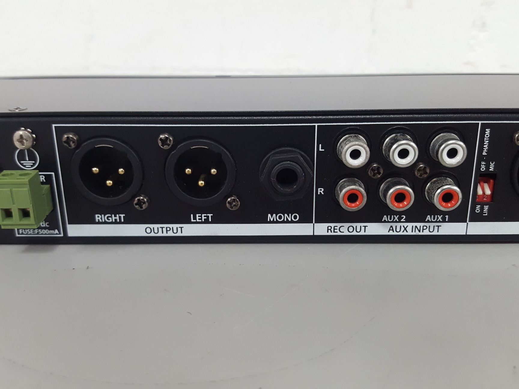 Image of Adastra Ml622 8 Channel - 1U Rack Mounted Mixer