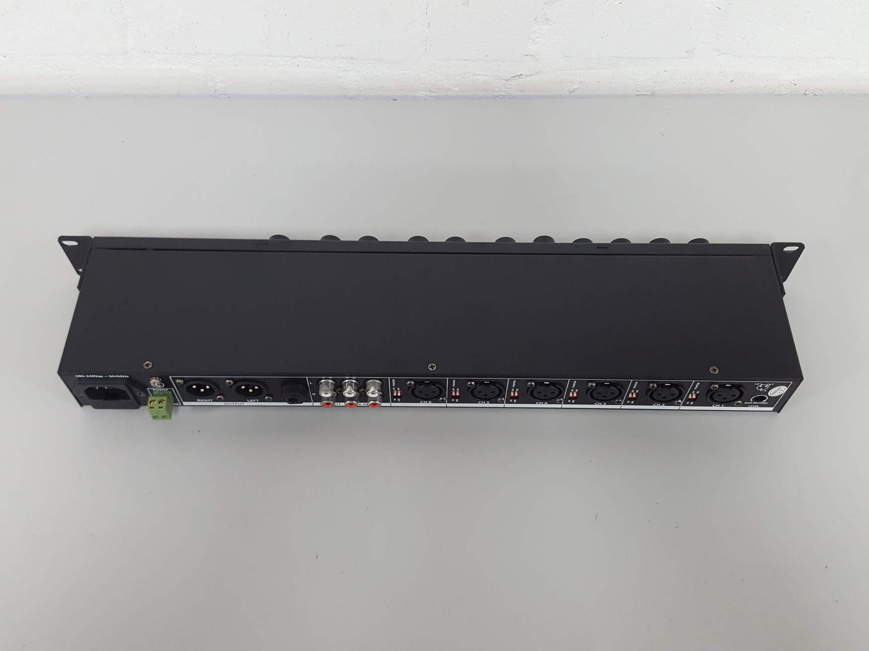 Image of Adastra Ml622 8 Channel - 1U Rack Mounted Mixer