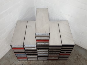 Thumbnail image of Set of 11 Stainless Storage Freezer Tray Racks Lab