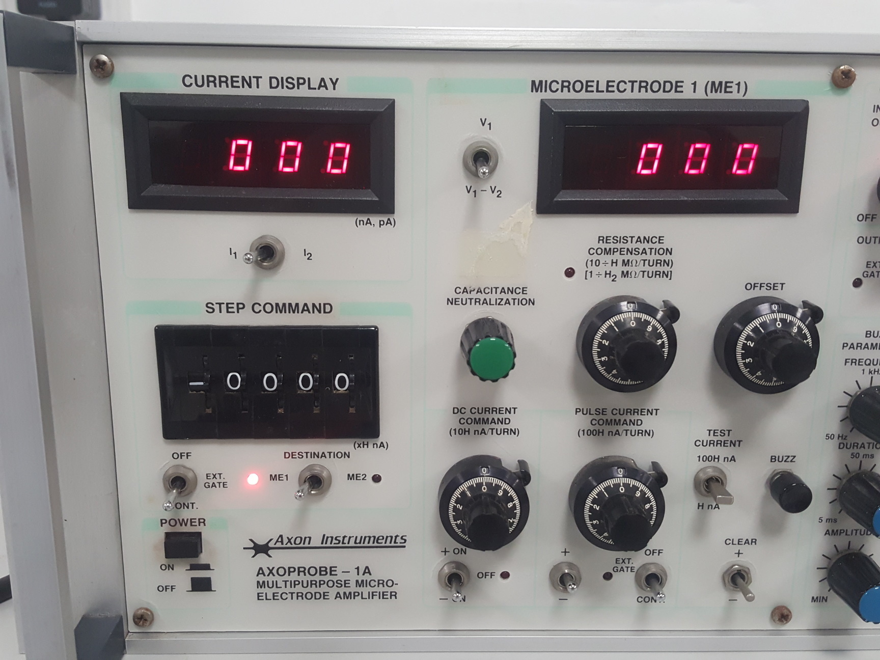 Image of Axon Instruments Axoprobe-1A Multi-Purpose Microelectrode Amplifier Lab