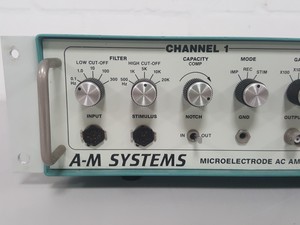 Thumbnail image of A-M Systems Model 1800 Micro-Electrode AC Amplifier Lab