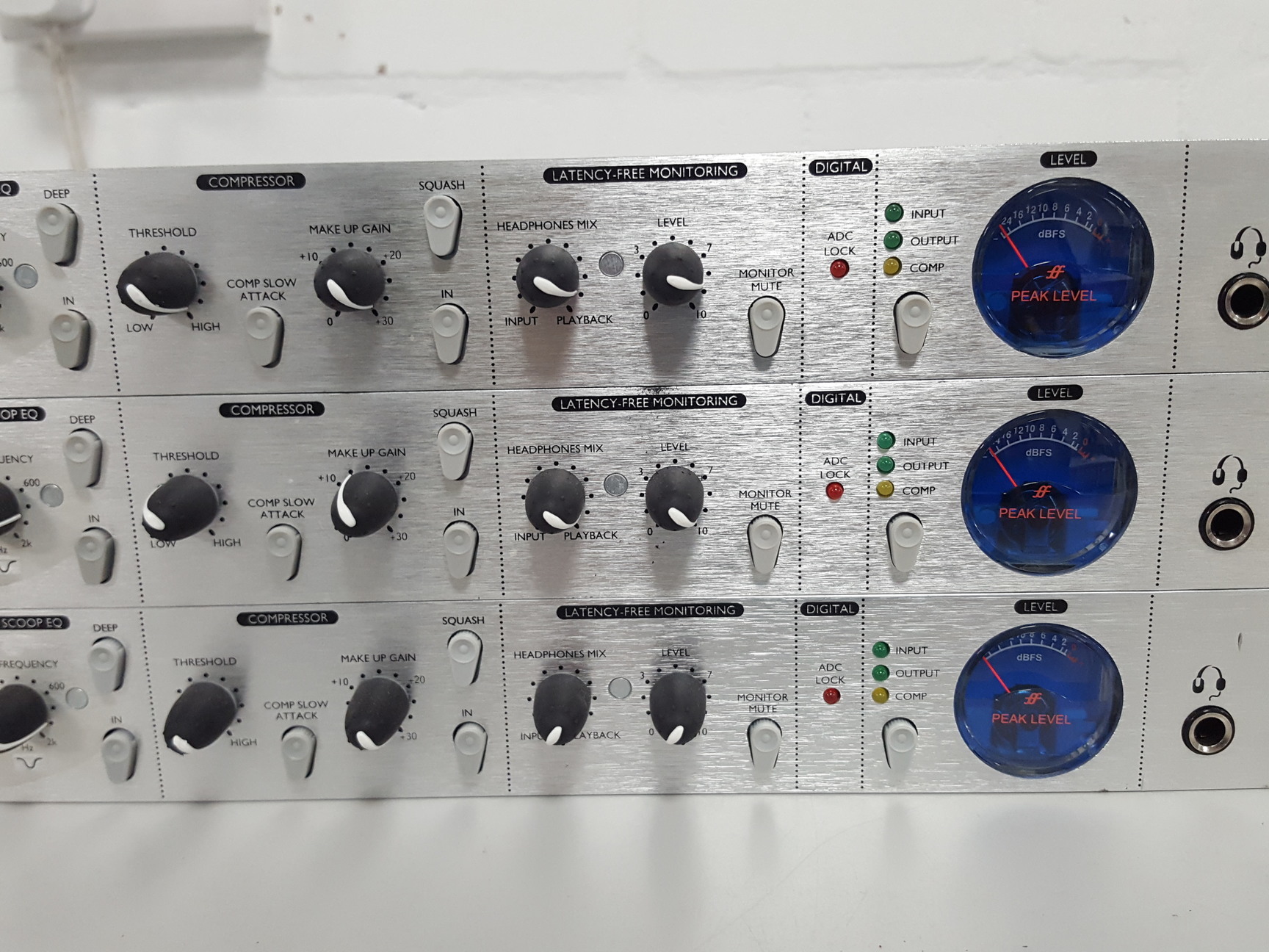 Image of 3x Focusrite Platinum TrakMaster Pro Track Master Channel Strips
