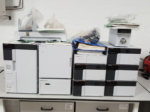 Thumbnail image of Shimadzu LC 20 Prominence HPLC System CTO-20AC, FRC-10A, SPD-20A, LC-20AD, 