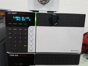 Thumbnail image of Shimadzu LC 20 Prominence HPLC System CTO-20AC, FRC-10A, SPD-20A, LC-20AD, 