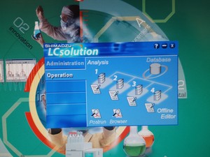 Thumbnail image of Shimadzu LC 20 Prominence HPLC System CTO-20AC, FRC-10A, SPD-20A, LC-20AD, 