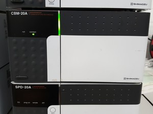Thumbnail image of Shimadzu LC 20 Prominence HPLC System CTO-20AC, FRC-10A, SPD-20A, LC-20AD, 