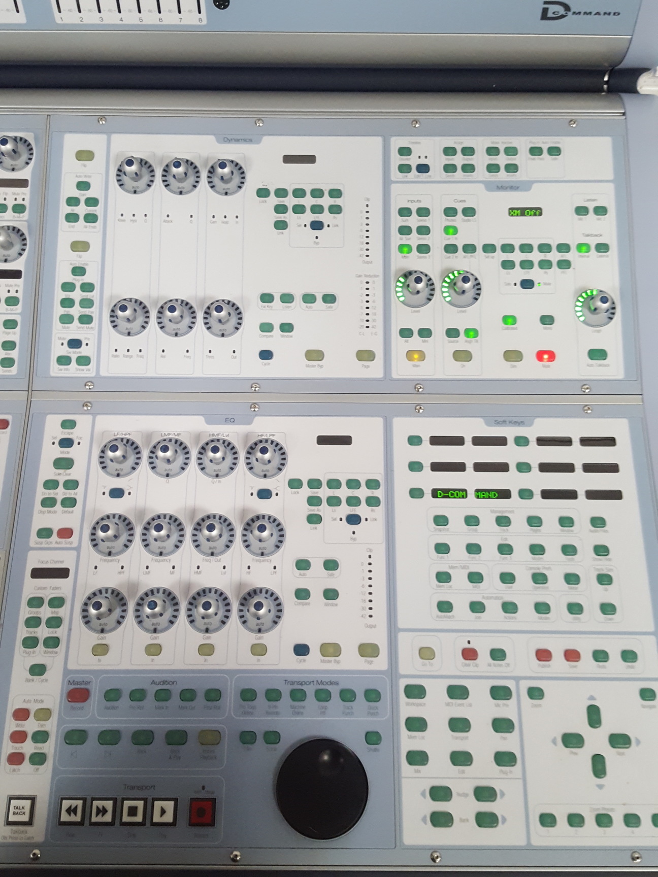Image of Digidesign D-command Main 9100-32900-00 H Pro Tools Control Surface Main Unit