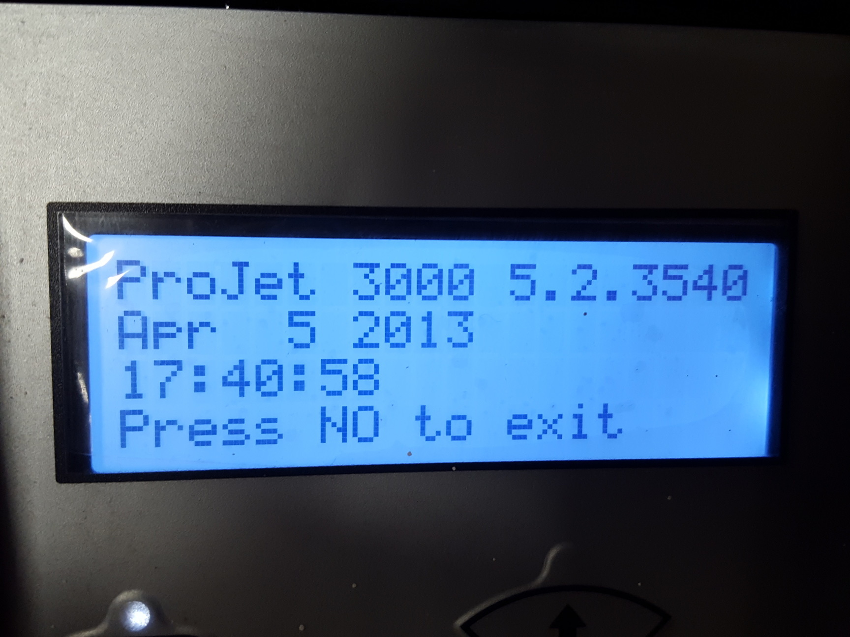 Image of 3D Systems ProJet 3000 HD Plus 3D Printer
