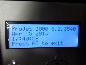 Thumbnail image of 3D Systems ProJet 3000 HD Plus 3D Printer