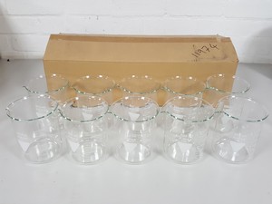 Thumbnail image of 50x 800mL Glass Lab Beaker ISO Low Form Kimble Kimax Lab Glassware Laboratory
