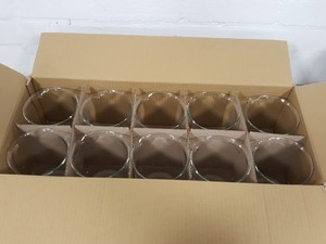 Thumbnail image of 50x 800mL Glass Lab Beaker ISO Low Form Kimble Kimax Lab Glassware Laboratory