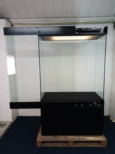 Thumbnail image of Museum Grade Secured Showcase Laminated Glass Display Cabinet
