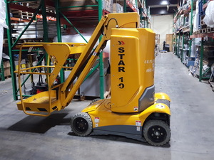 Thumbnail image of Haulotte MAT Star 10 10m Electric Cherry Picker Vertical Mast Lift 2008