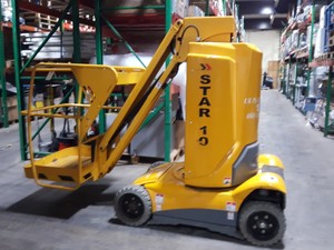 Thumbnail image of Haulotte MAT Star 10 10m Electric Cherry Picker Vertical Mast Lift 2008