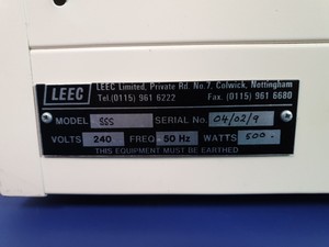 Thumbnail image of LEEC SSS - Drying Oven Lab Glassware Drying Cabinet 100L